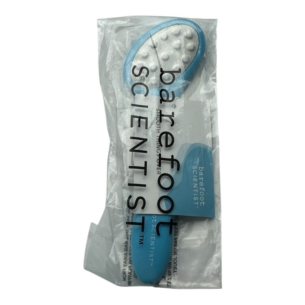 Barefoot Scientist Dual Sided Foot File Smooth Things Over Pedicure File Blue